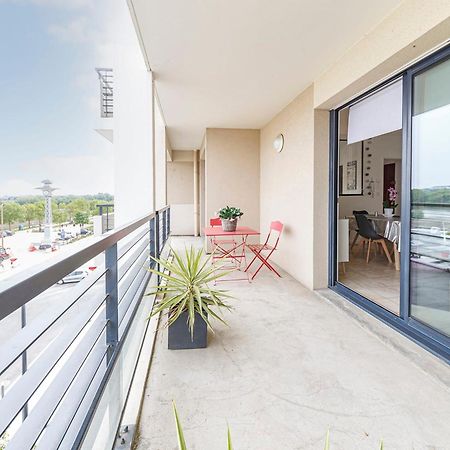 昂热L'Aragon Wifi Balcon Vue La Maine公寓 外观 照片
