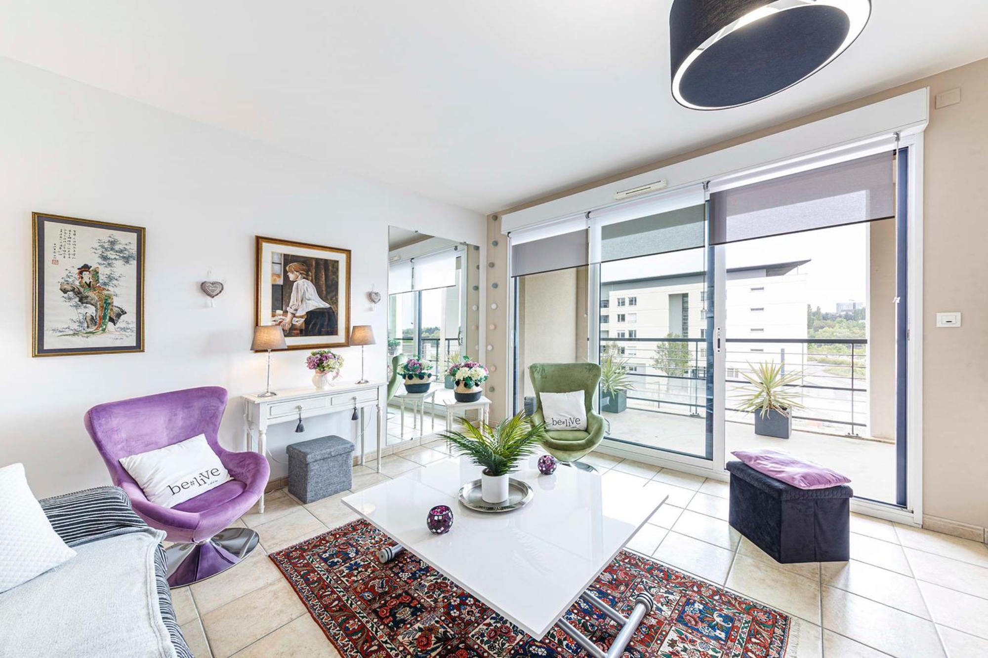 昂热L'Aragon Wifi Balcon Vue La Maine公寓 外观 照片